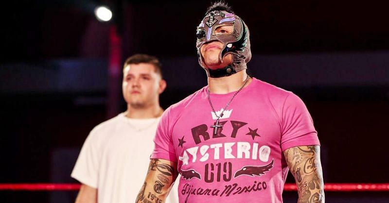 Rey Mysterio and his son Dominik
